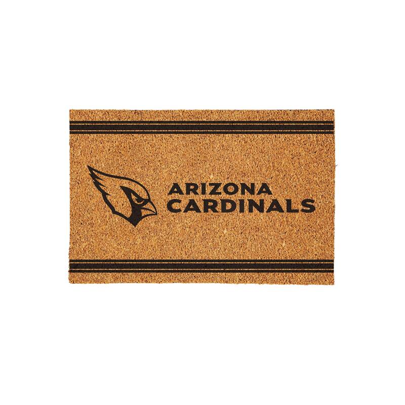 Arizona Cardinals Monochrome Indoor/Outdoor Coir Door Mat