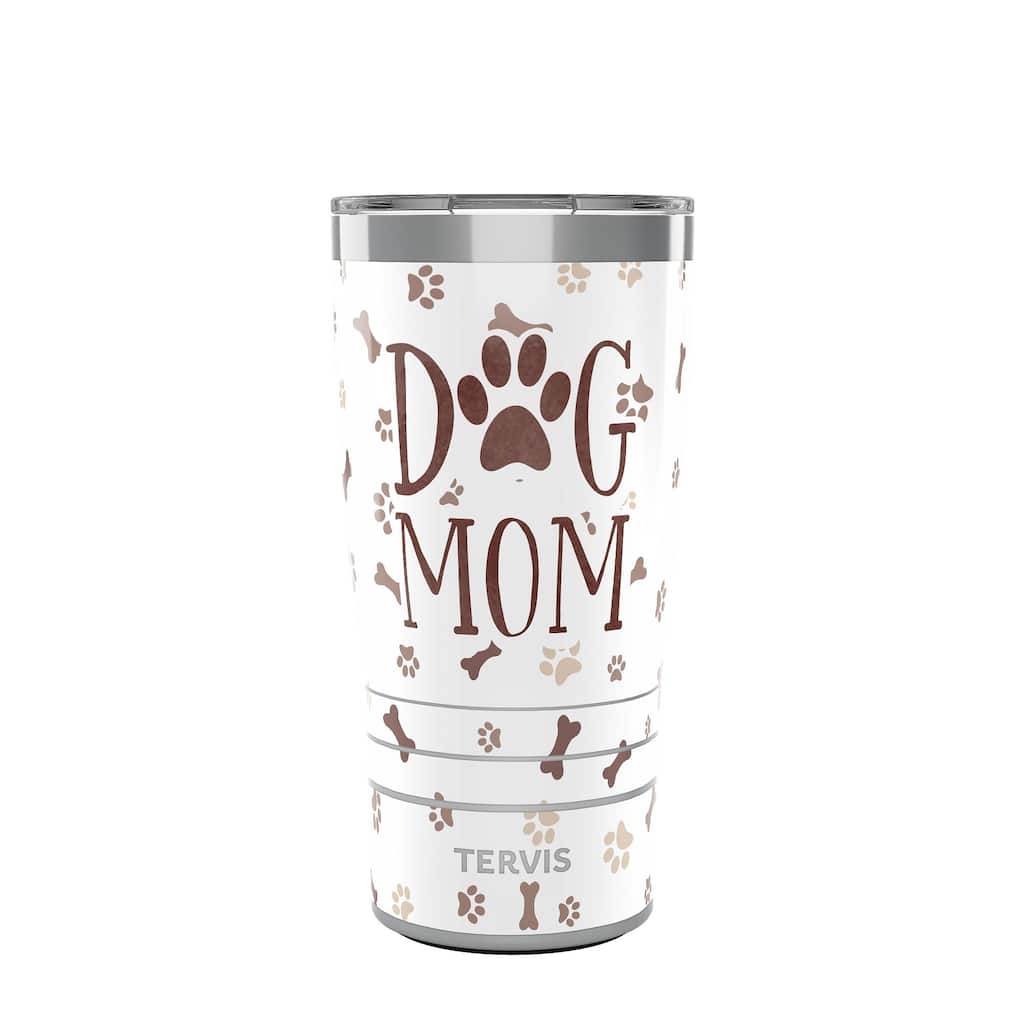 Tervis Traveler Dog Mom Triple Walled Insulated Travel Tumbler, Stainless Steel - 20oz