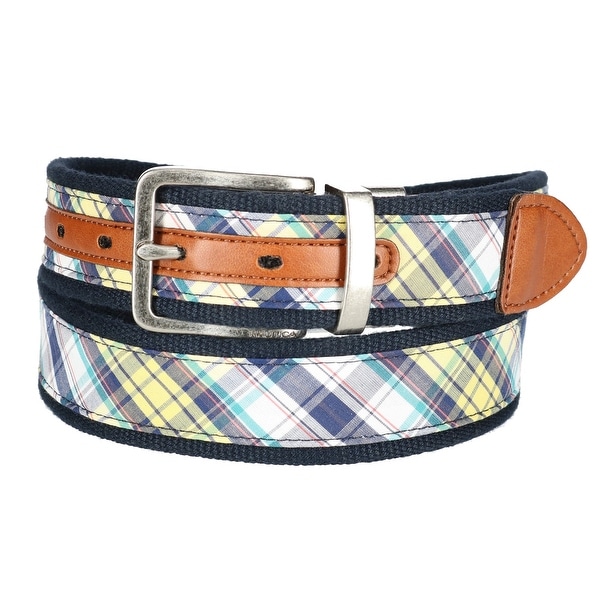 nautica mens canvas belts