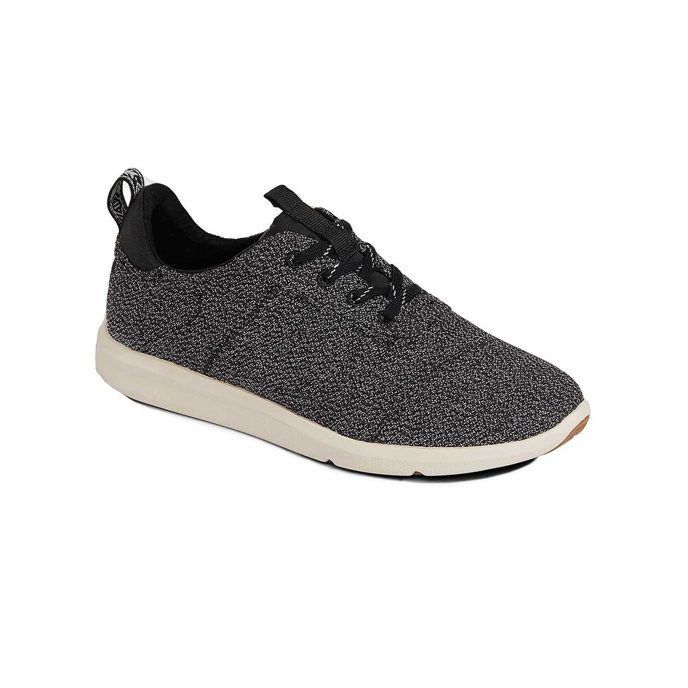 toms black terry women's cabrillo sneakers
