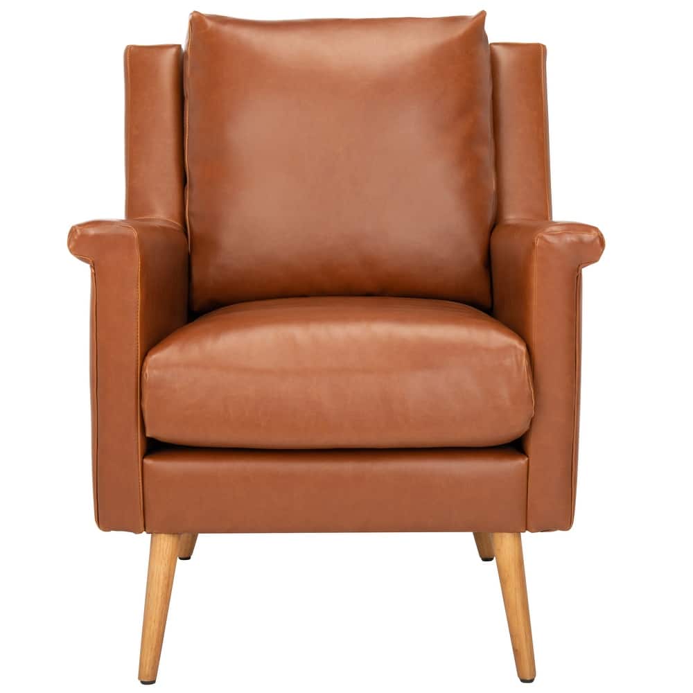 SAFAVIEH Anner Mid-Century Arm Chair - 28.7" x 28.4" x 33.9" - 29Wx28Dx34H