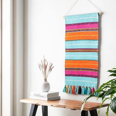 Artistic Weavers Tomi Bright & Bold Striped Wall Hanging - 36"H x 18"W