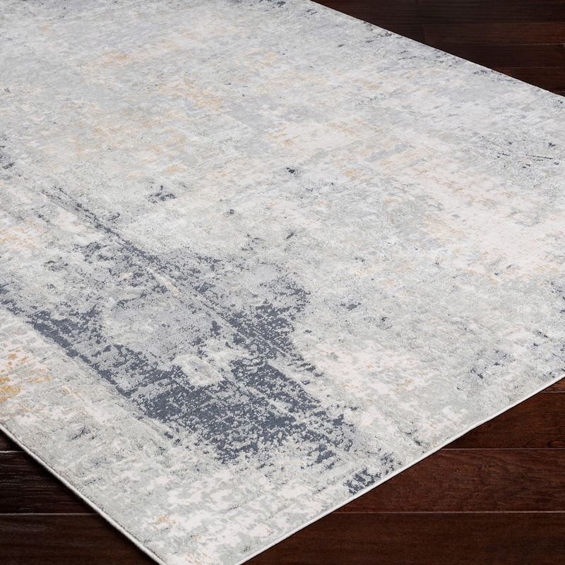 Uttermost Paoli Grey Abstract Rug