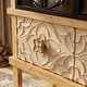 preview thumbnail 6 of 11, Tall Glass Door Solid Wood Bathroom Cabinet Curio Cabinet with LED Lights, 70.8" Farmhouse Industrial Accent Display Cabinet