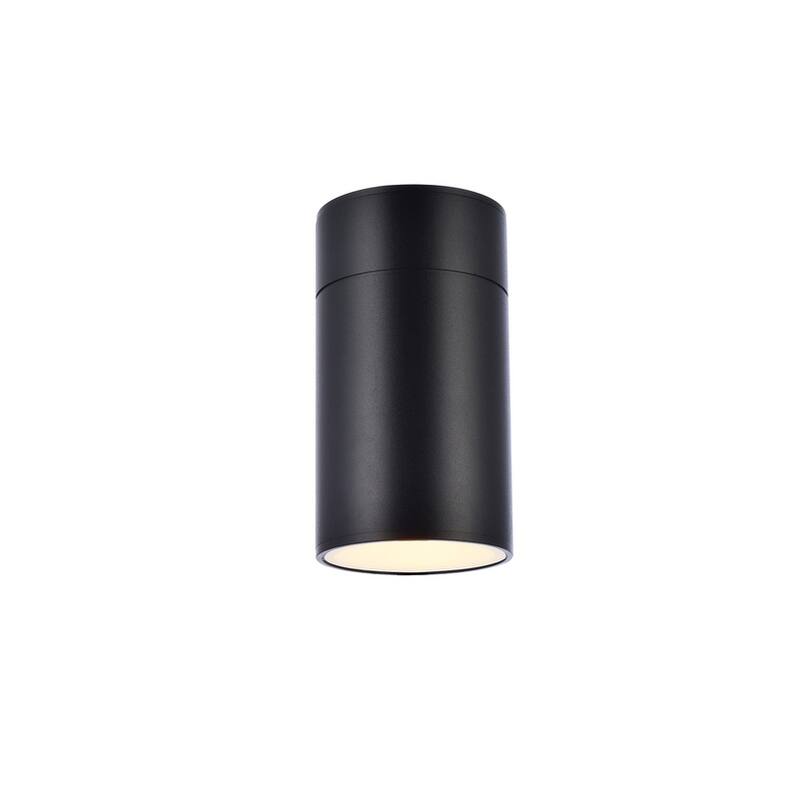Modern Integrated LED Wall Sconce - Black