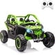 preview thumbnail 9 of 19, 24V Batteries 2 Seats Ride on UTV with Remote Control for Kids Green