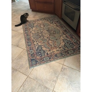 Shop The Curated Nomad Beulah Abstract Vintage Oriental Rug On