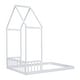 preview thumbnail 14 of 25, House-Style Funny Full House-shaped Roof Headboard Floor Kids Furniture Bed Kidsbed, Grey