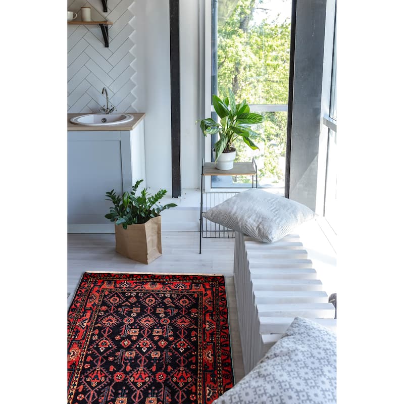 Andelz Navy Rug 4'0" x 10'1" - 4'0 x 10'1