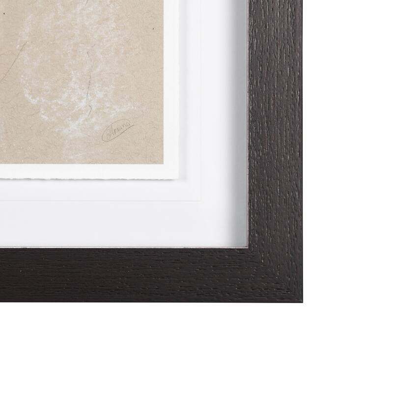 Sketch of Animal VIII (Highland Bull) Framed Art Print