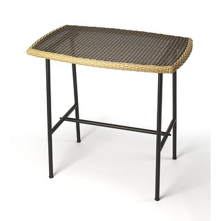 Freeport Rattan & Iron Pub Table