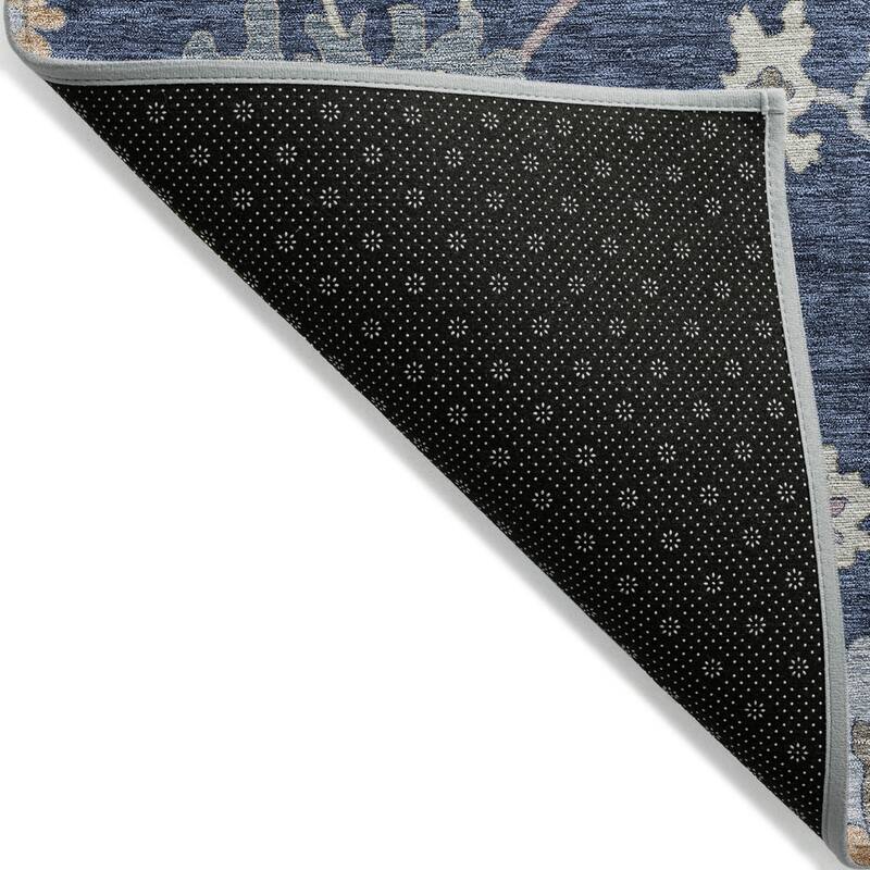 HomeRoots Floral Transitional Rectangle Outdoor Rug