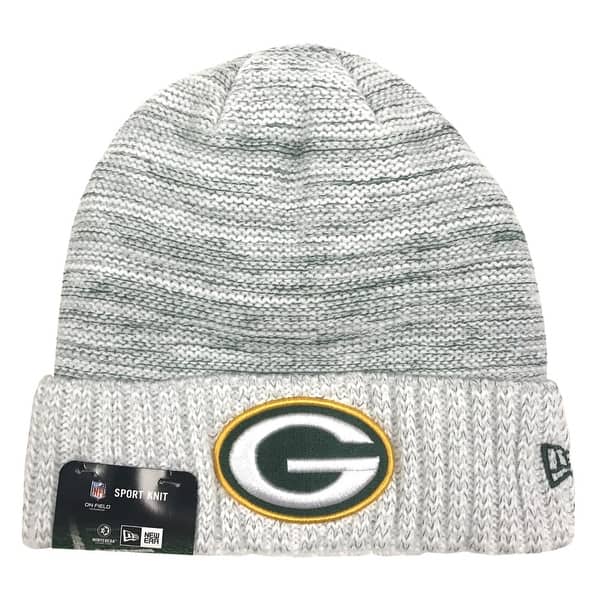 Shop New Era Green Bay Packers Knit Beanie Cap Hat Nfl 2017 Color Rush 11461039 Overstock 17743844