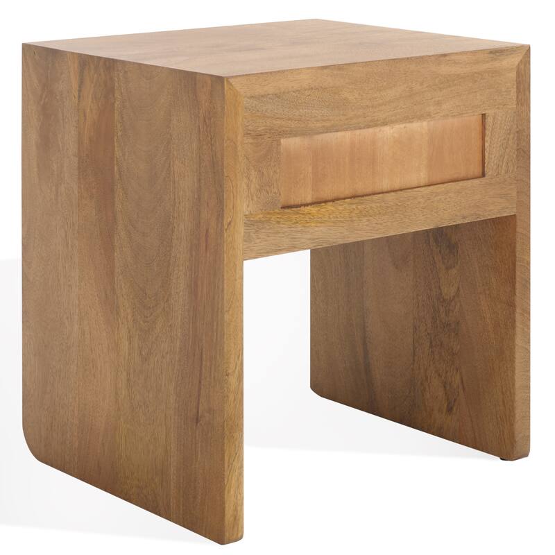 SAFAVIEH Couture Grigorio 1-Drawer Nightstand, Fully Assembled