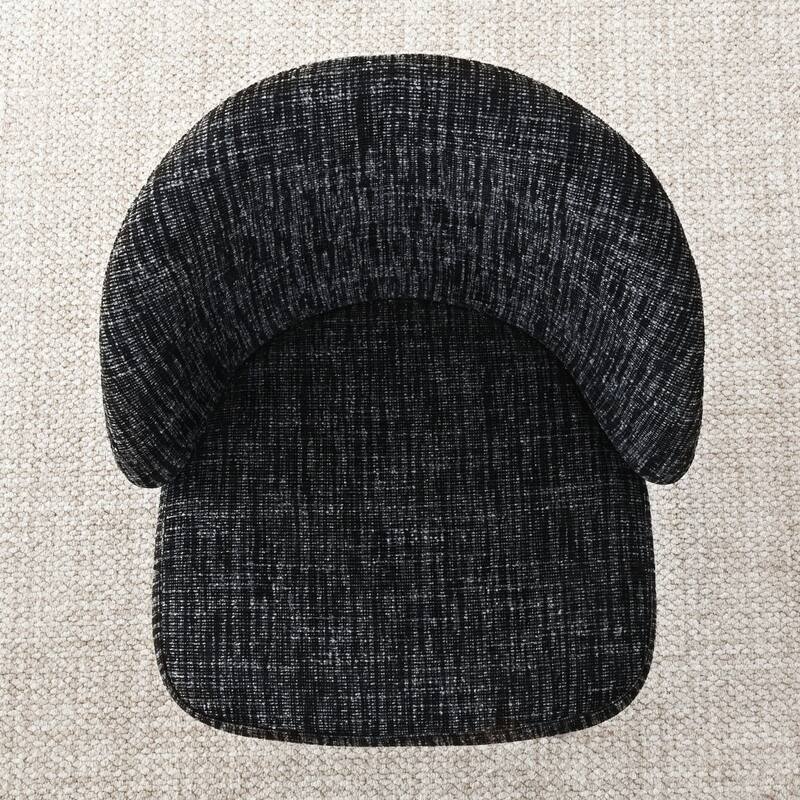 25.5" Swivel Solid Wood Leg Upholstered Counter Stool(Set of 4)