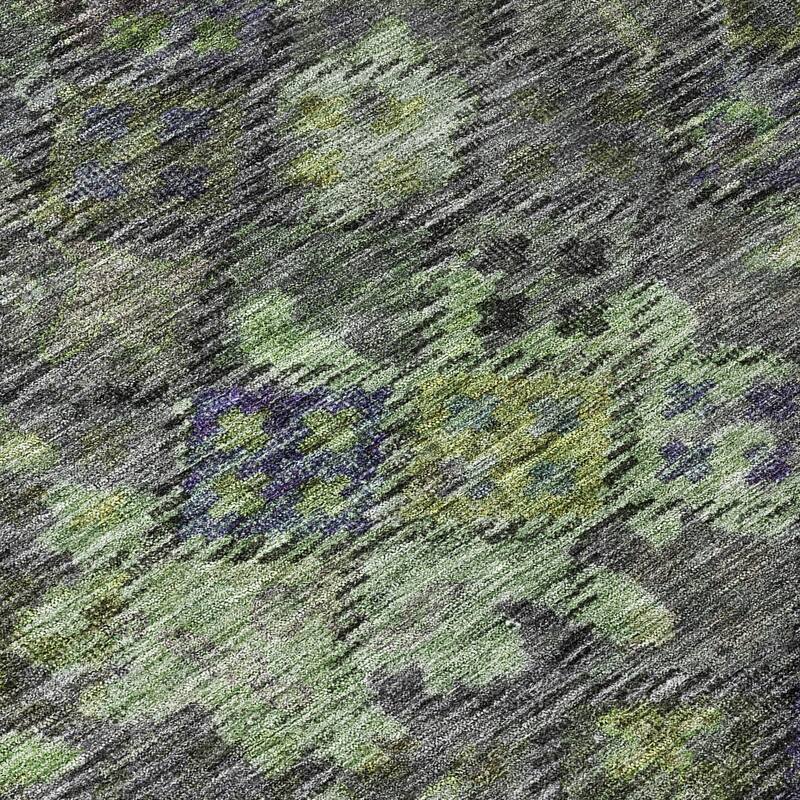 Machine Washable Indoor/ Outdoor Boho Moroccan Chantille Rug