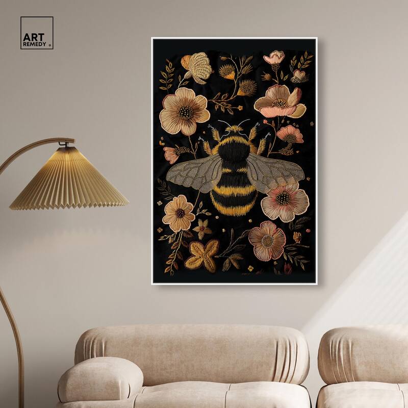 Honeyed Herald II Canvas by Art Remedy