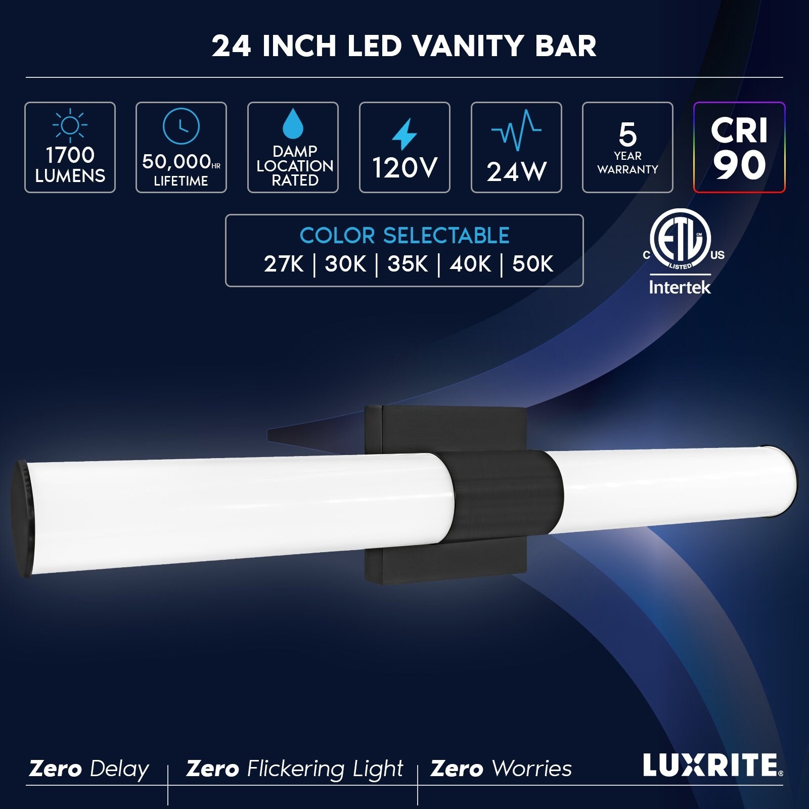 Lumens for top bathroom vanity