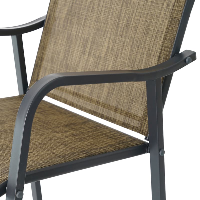 Lightweight Bar Height Barstools Outdoor Bar Stools Patio Bar Chairs - 21.3" W x 22.5" D x 44" H