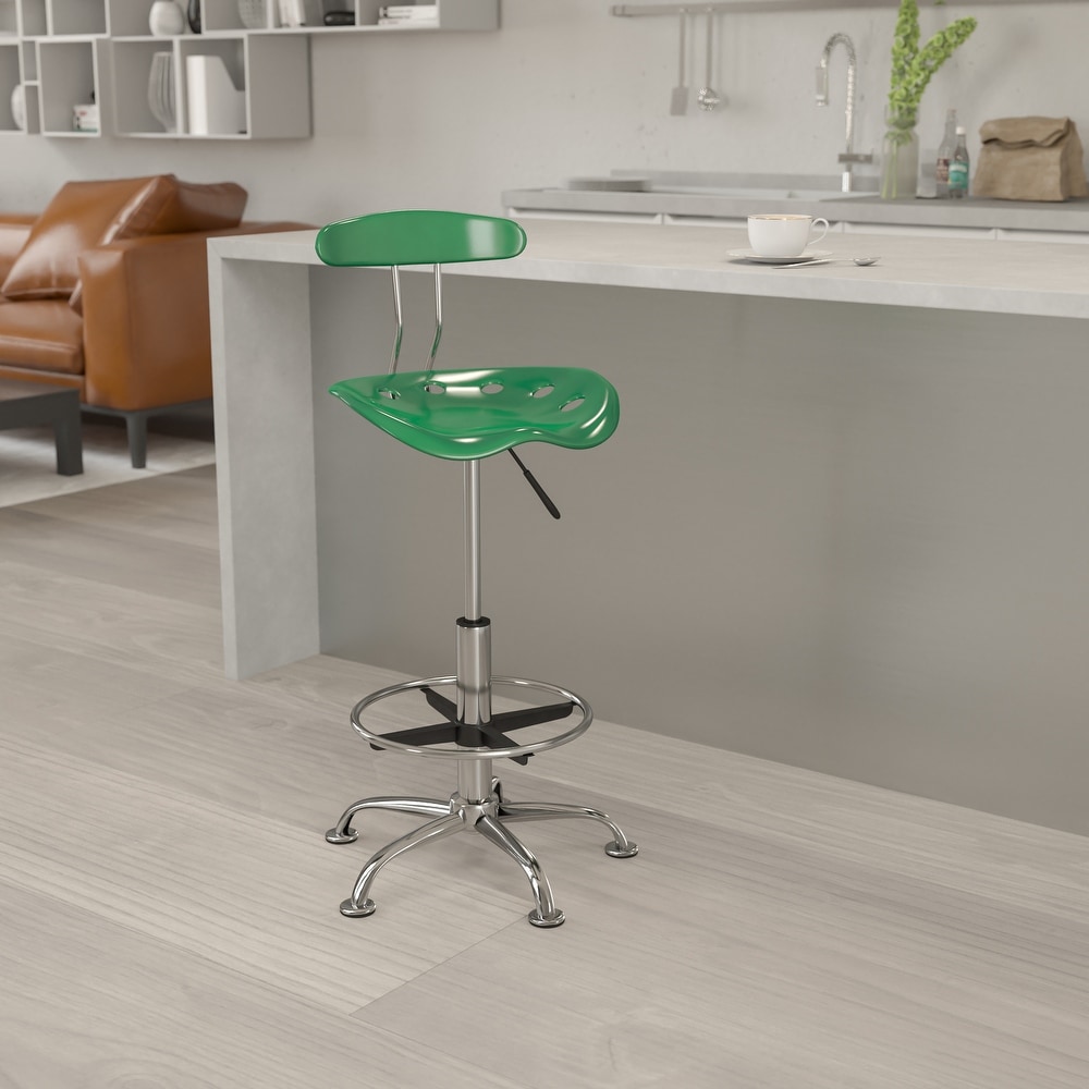 Green sales drafting chair