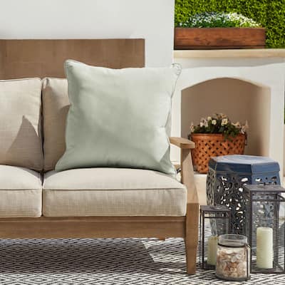 Sorra Home Sunbrella Outdoor Corded Pillow Single