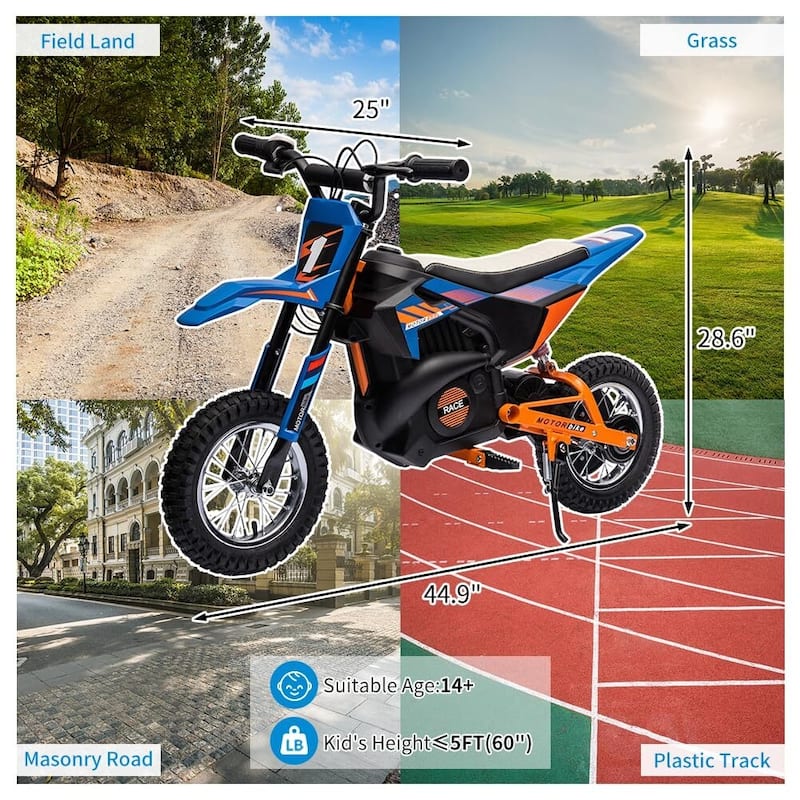 24V 7AH Electric Children's Motorcycle