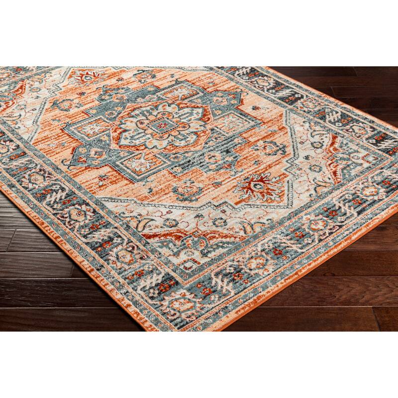 Artistic Weavers Redondo Indoor/ Outdoor Traditional Vintage Medallion Area Rug