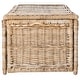 preview thumbnail 8 of 14, happimess Caden 46" Wicker Storage Trunk, Natural