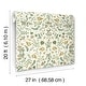 preview thumbnail 6 of 5, Wildwood Linen Peel and Stick Wallpaper