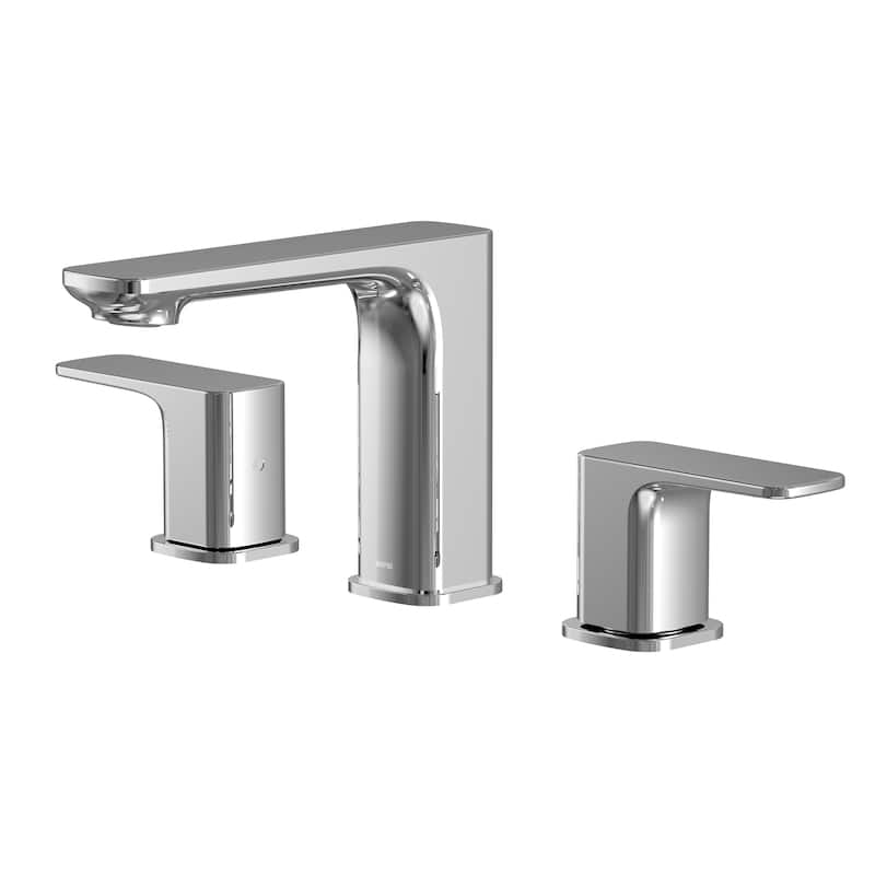 Karran Venda KBF514 2-Handle Three Hole Widespread Bathroom Faucet with Matching Pop-up Drain