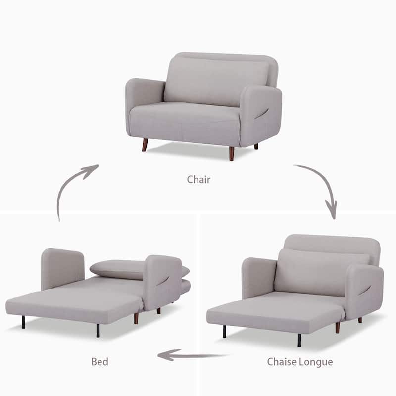 Artdeco Home - Boston & Cypress Convertible Futon Chair