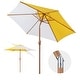 preview thumbnail 80 of 111, Autlaycil 7.5FT Patio Umbrella with Tilt and Crank