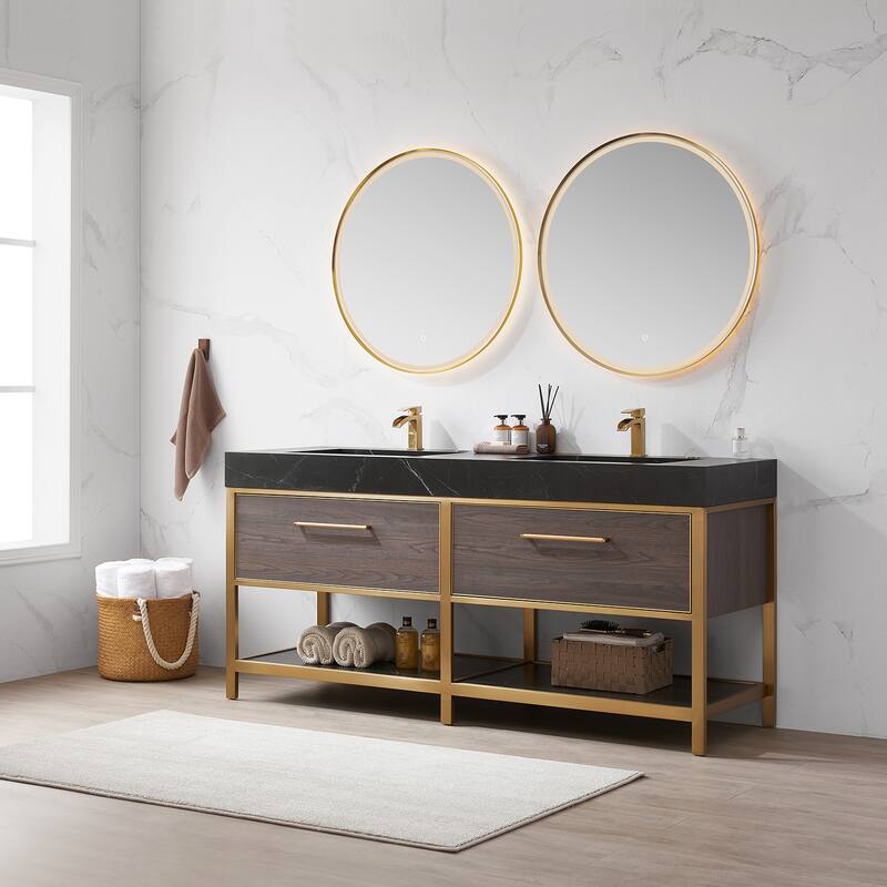 Segovia Bath Vanity with Sintered Stone Top