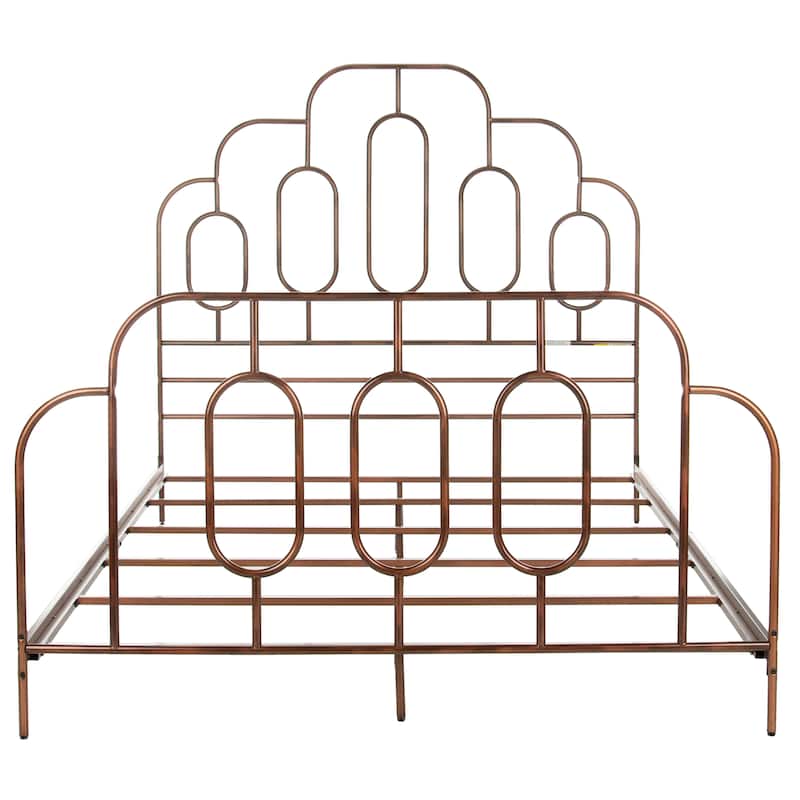 SAFAVIEH Alcie Retro Metal Bed
