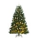 preview thumbnail 50 of 63, vidaXL Christmas Tree Outdoor Artificial Hinged Christmas Tree with Stand