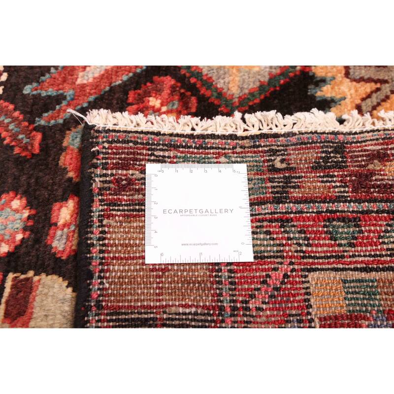 ECARPETGALLERY Hand-knotted Anadol Black Wool Rug - 4'5 x 7'5