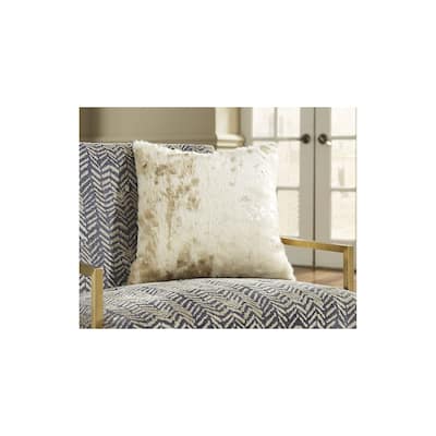 Signature Design by Ashley Landers Beige/Gold Pillow (Set of 4)
