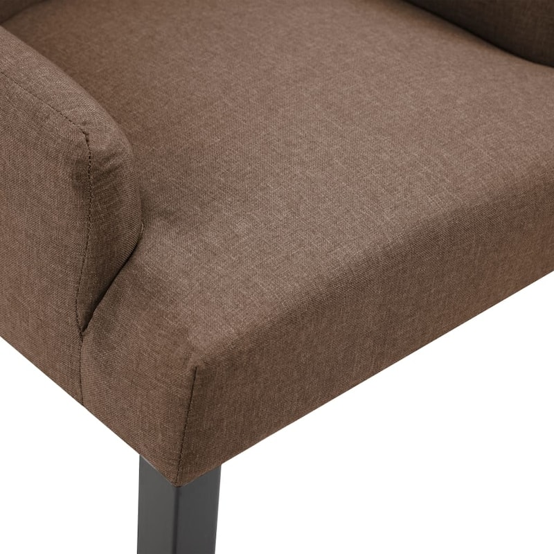 vidaXL Dining Chairs with Armrests 1/2/4/6 pcs Multicolor Fabric - 21.3" x 22" x 41.7"