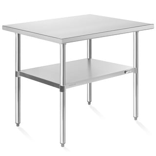 30 x 48 NSF Commercial Stainless Steel Table for Kitchen Prep & Work ...