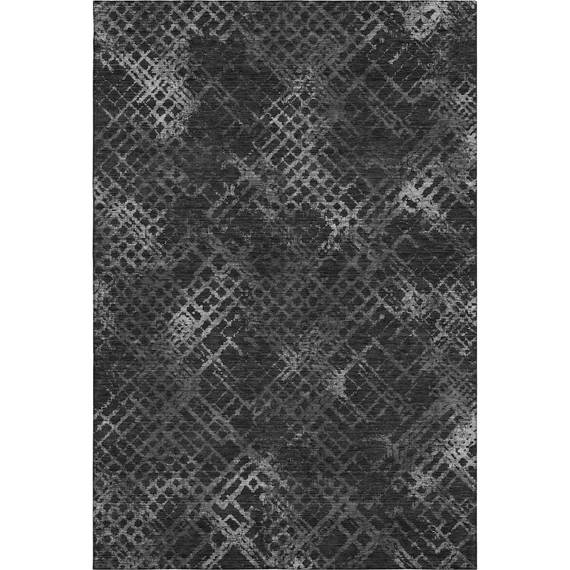 Premium Washable Super Soft Modern Trellis Mayfield Rug