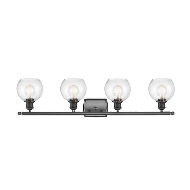Innovations Lighting Athens - 4 Light 36" Bath Vanity Light - 6" Shade