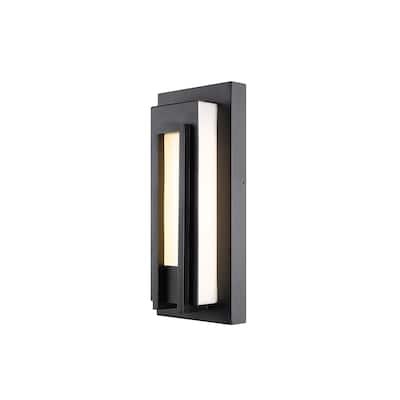 Keaton 1 Light Outdoor Wall Sconce - Black