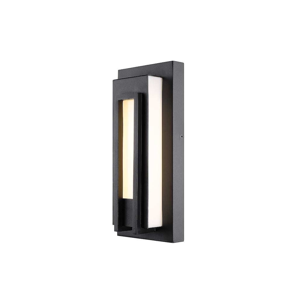 Keaton 1 Light Outdoor Wall Sconce - Black