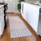 preview thumbnail 72 of 132, Premium Washable Super Soft Modern Zen Mayfield Rug Silver - 2'3" x 7'6"