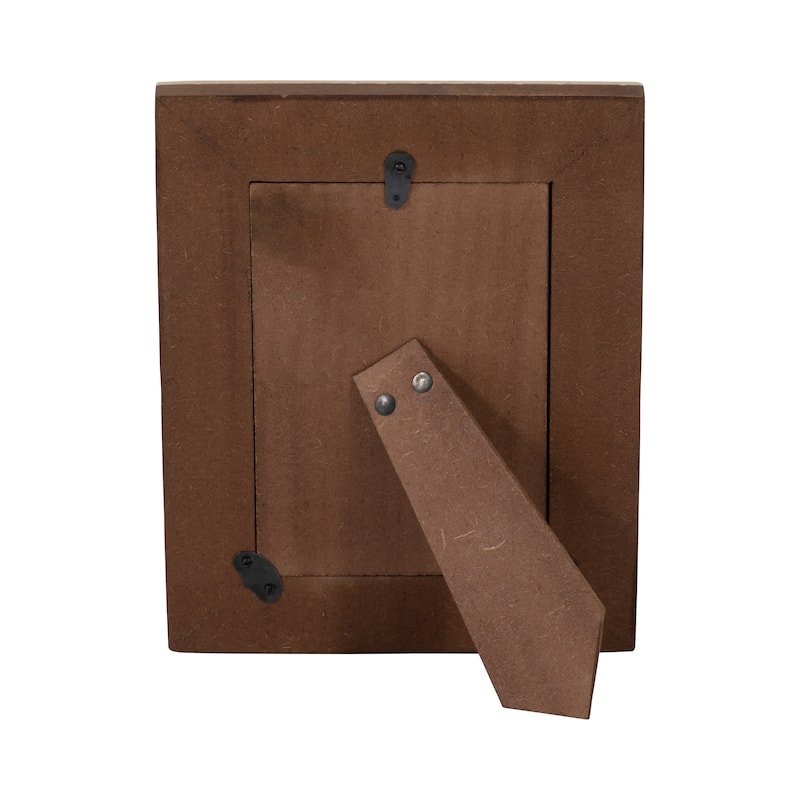 Resin Wood Decorative Arches Photo Frame - Black