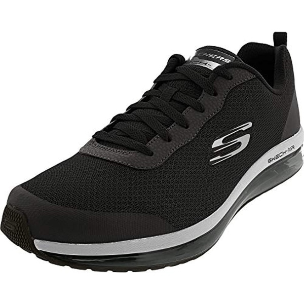 black mesh skechers