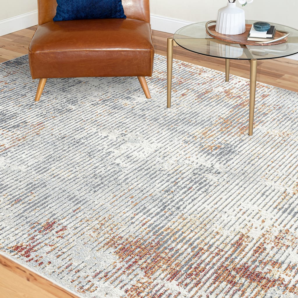 Mayson Modern & Contemporary Abstract Indoor Area Rug