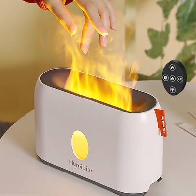 3D Flame Humidifier Flame Lights Aroma Diffusers