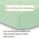 preview thumbnail 33 of 41, BreathableBaby All-in-One Fitted Sheet & Waterproof Cover for 52" x 28" Crib Mattress (2-Pack)