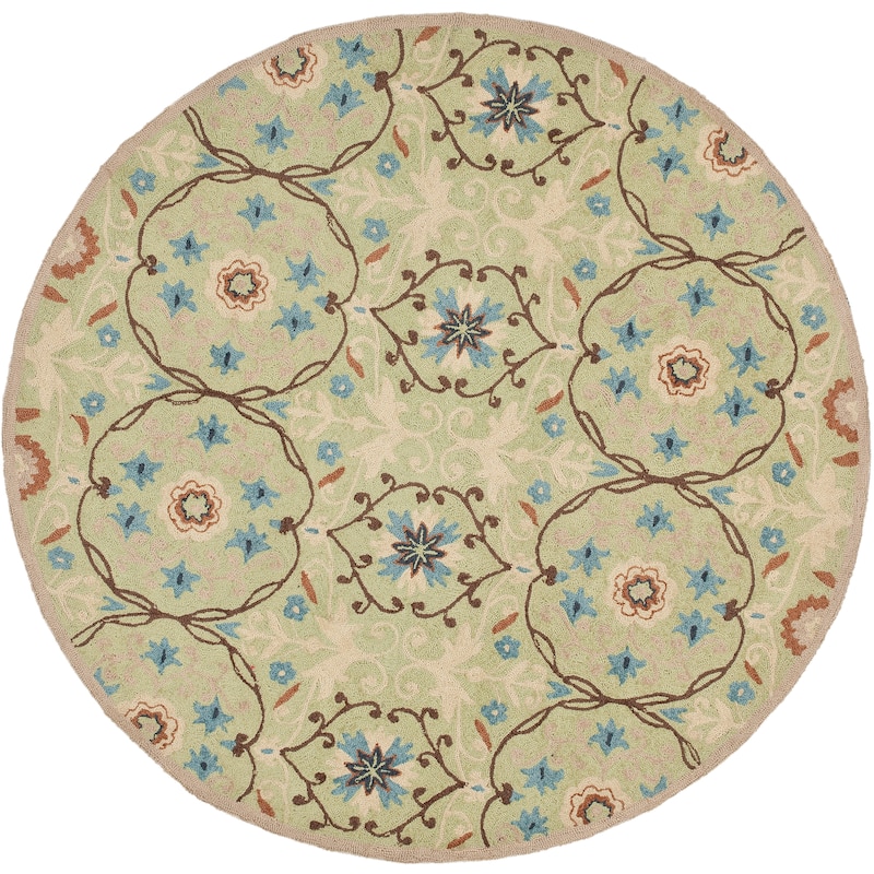 SAFAVIEH Handmade Chelsea Azar French Country Wool Rug
